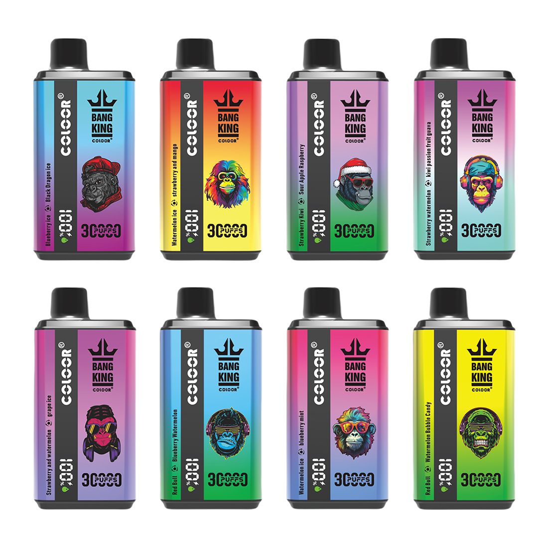 Bang King 30000 Puffs Double Flavor Wiederaufladbarer Einweg Vape (LED Display) online gnstig kaufen | vapormo.de Bang King 30000 Puffs Double Flavor Wiederaufladbarer Einweg Vape (LED Display) online gnstig kaufen | vapormo.de