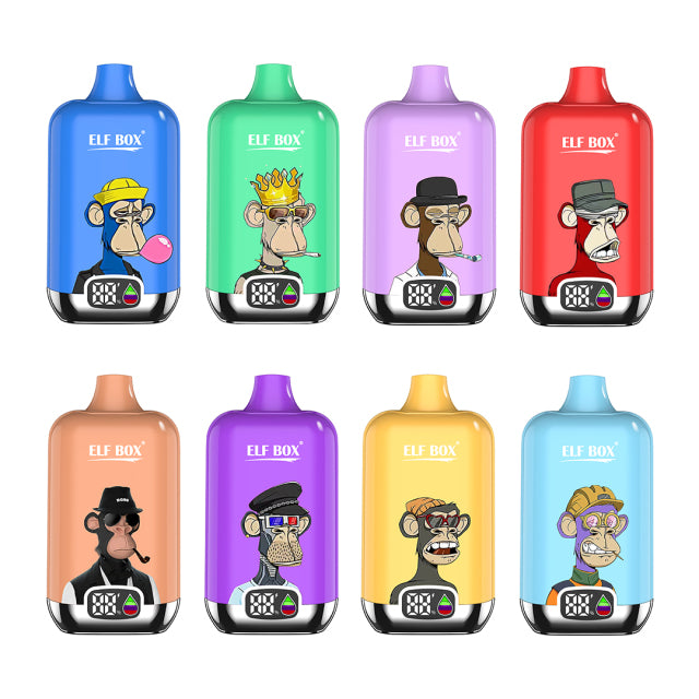 Vape Affe 12000 ELF BOX Digital 12000 Puffs Einweg Kit kaufen in Deutschland Tornado Vape 12000 - Vape Affe 12000 ELF BOX Digital 12000 Puffs Einweg Kit kaufen in Deutschland Tornado Vape 12000 -
