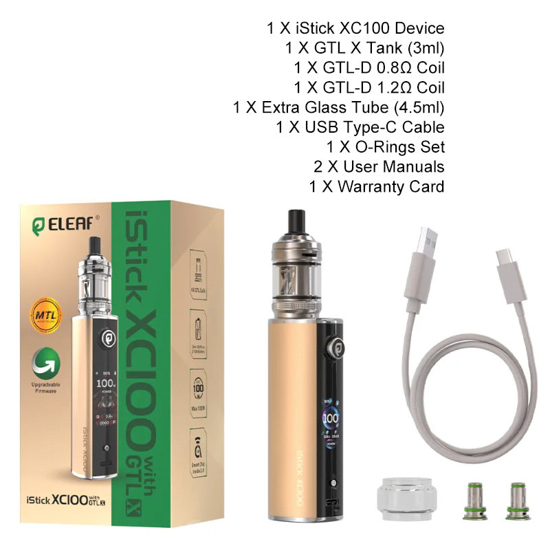 Eleaf iStick XC100 Kit mit GTL X Verdampfer 3ml