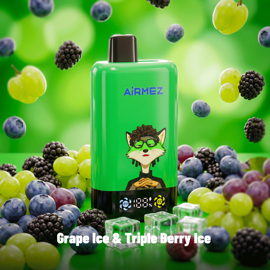 AiRMEZ Fox 2in1 Pro 80K 80000 Puffs Einweg Kit 30ml - 💥 Nehme 4 Zahle NUR 3! + Ab einem Einkauf von 100€ 2 Mystery Gratis💥