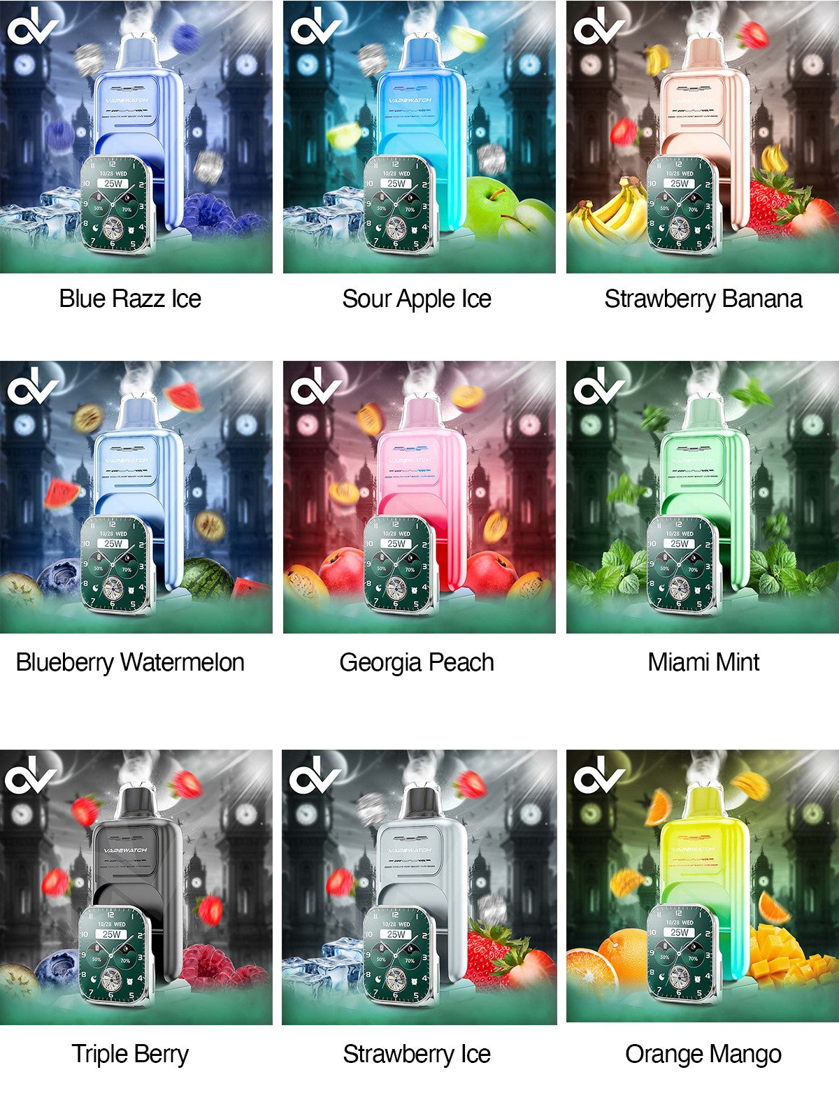 JNR VapeWatch Removable Screen 30K Einweg Kit (30000 Puffs) - 💥 BLACK Friday WEEK - Nehme 4 Zahle NUR 3! + Ab einem Einkauf von 100€ 1 Mystery Vapes Gratis + Ab einem Einkauf von 150€ 2 Mystery Vapes Gratis 💥