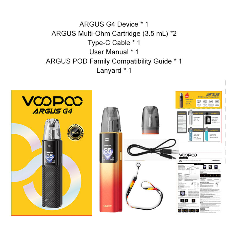 VOOPOO Argus G4 Pod Kit 35W