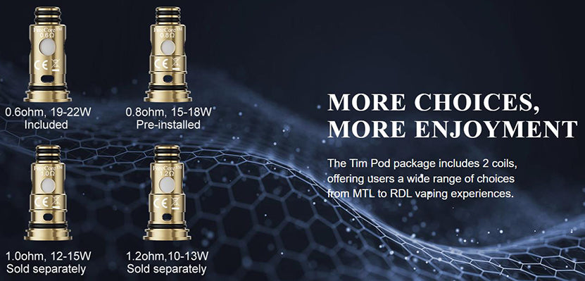 Vapefly FreeCore G Ersatz Spule Coil für Tim Pod 5 Stück/Packung