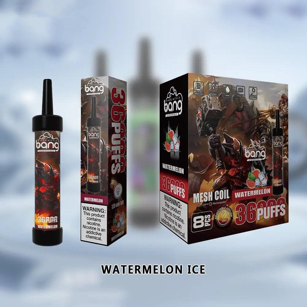 Bang 36000 Puffs Wiederaufladbares DTL Einweg Kit - 📢EXKLUSIVES ANGEBOT - Nehme 4 Zahle NUR 3 an der Kasse!+Ab einem Einkauf von 100€ 2 Mystery Vapes Gratis📢