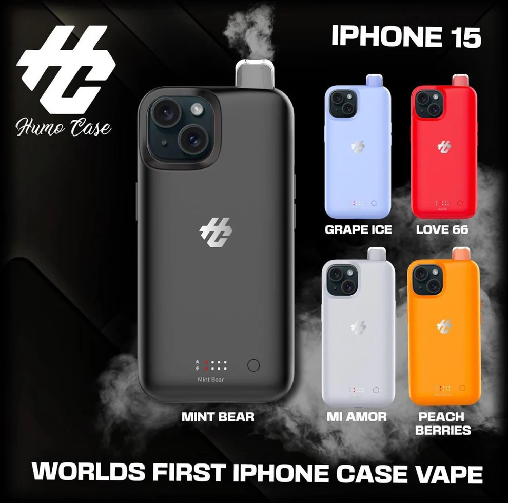 Humo Vape Case Humo Case iPhone 15 30K Puffs Einweg Vape Kit (30000 Puffs) kaufen jetzt Humo Vape Case Humo Case iPhone 15 30K Puffs Einweg Vape Kit (30000 Puffs) kaufen jetzt
