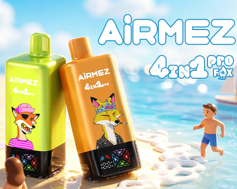 AiRMEZ Fox 4in1 120K Pro 60ml Einweg Kit (120000 Puffs)
