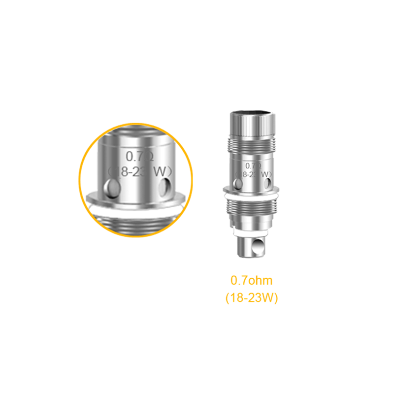Aspire Nautilus 2 Ersatzcoil - Verdampferkopf 0,7 Ohm - 5 Stück / Packung