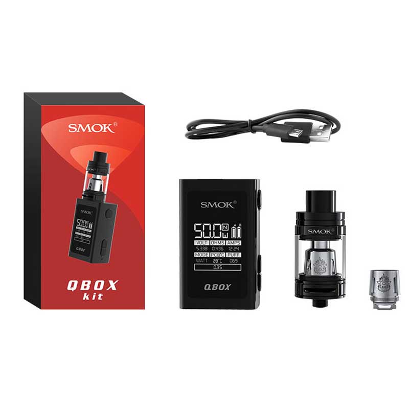 SMOK QBOX Starterset Standard Edition mit TFV8 Baby Verdampfer - 3ml & 1600mAh