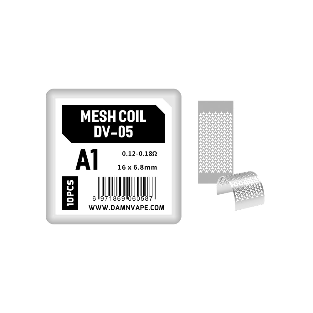 Damn Vape DOOM X RTA Replacement Mesh Coil 10Stück