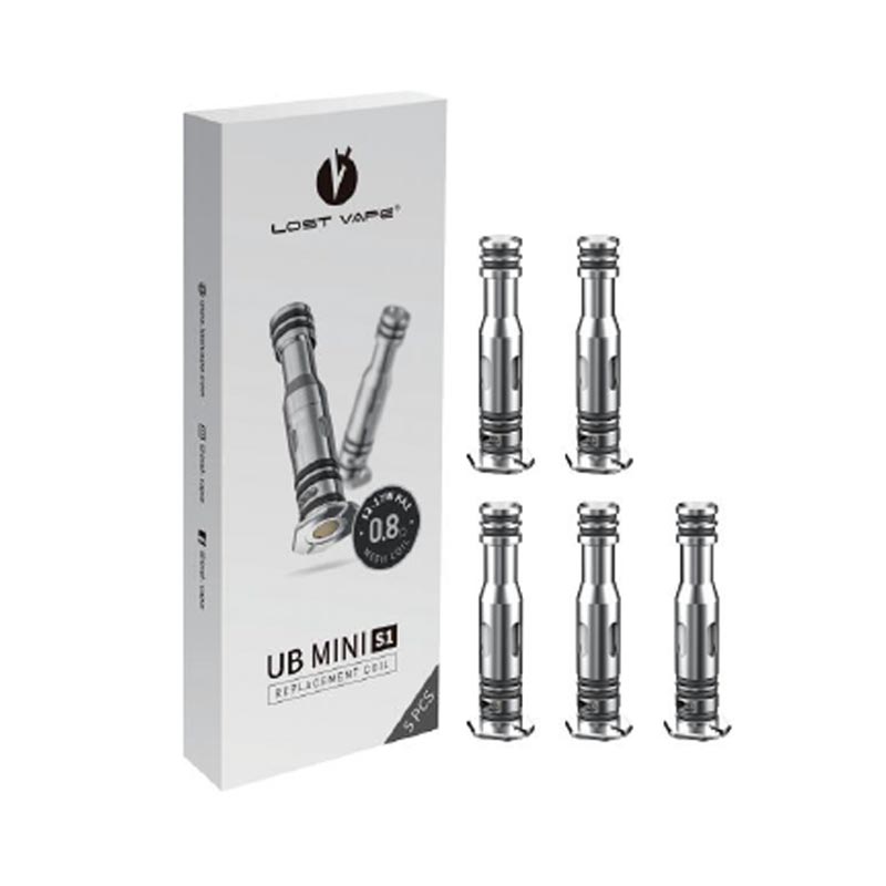Lost Vape UB Mini Coil für Orion Mini Kit / Ursa Pro Kit / Ursa Nano Pro Kit / Orion Art Kit / Ursa Nano S / Ursa Art Kit / Ursa Baby Pro Kit (5Stück/Packung)
