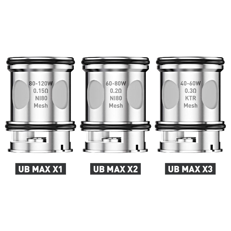 Lost Vape UB Max Coil für Centaurus Q200 Kit / Centaurus M100 Kit 3Stück/Packung