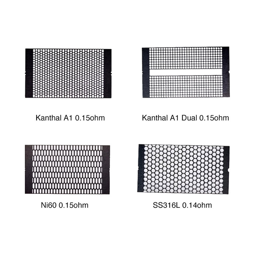 Steam Crave Mesh Strip Ersatzcoil für Aromamizer Plus V2, Titan RDTA, Supreme V3 (10 Stück/Packung)