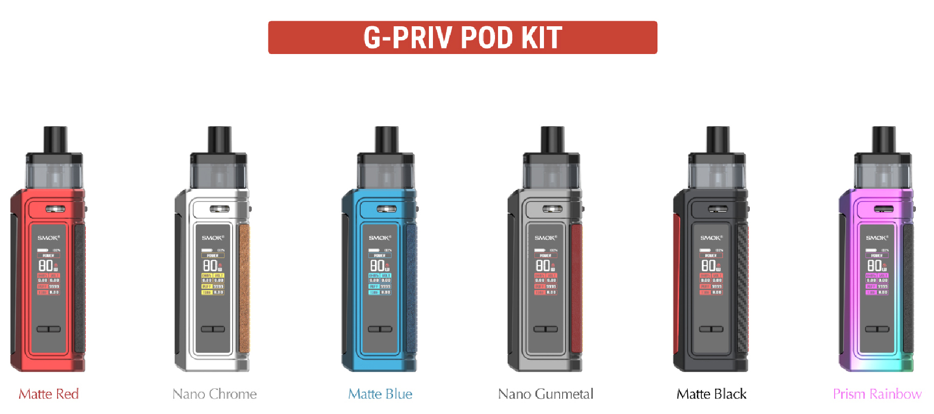 Podmod Smok RPM C Kompakte E-Zigarette für grosse DL Clouds günstig
