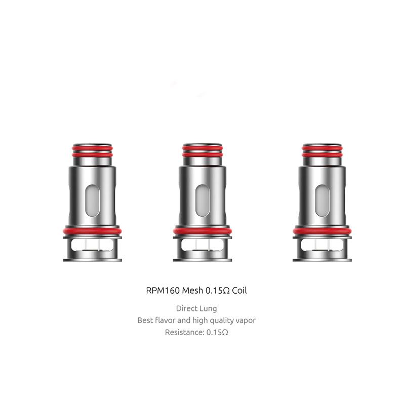 SMOK RPM160 Ersatz Mesh Coil 0,15 Ohm 3 Stück / Packung