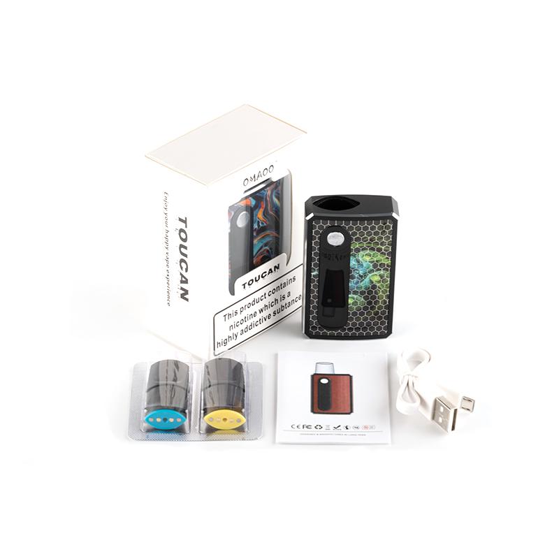 Omaoo Toucan Pod System Kit 900mAh Compatible