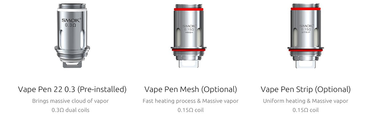 SMOK VAPE PEN 22 Ersatz Coil - 5 Stck / Packung gnstig online vapormo.de SMOK VAPE PEN 22 Ersatz Coil - 5 Stck / Packung gnstig online vapormo.de