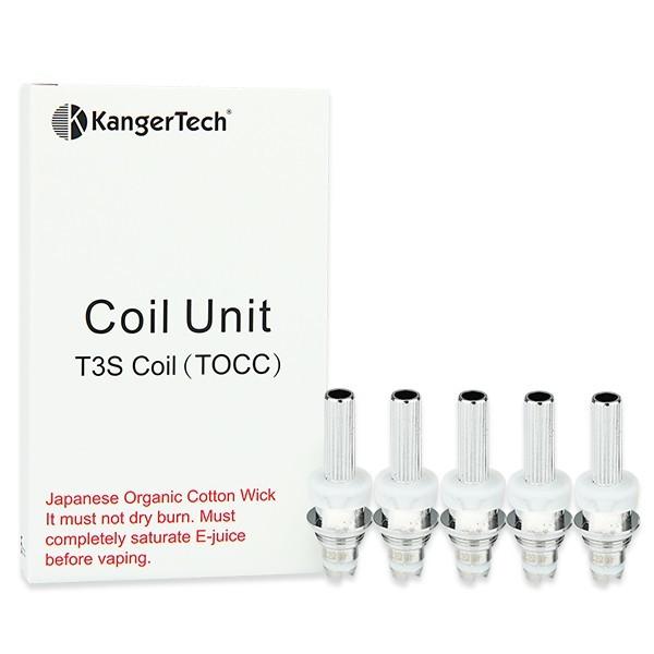 KangerTech TOCC Ersatz Coil Einheit - 5 Stück / Packung