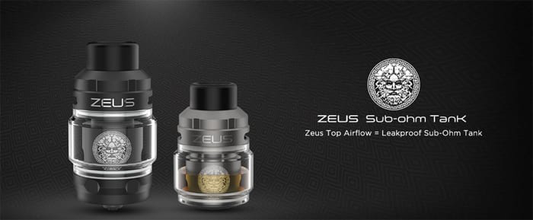 Geekvape Zeus Sub Ohm Verdampfer Vorschau – Stock Coil Top Airflow Tank!