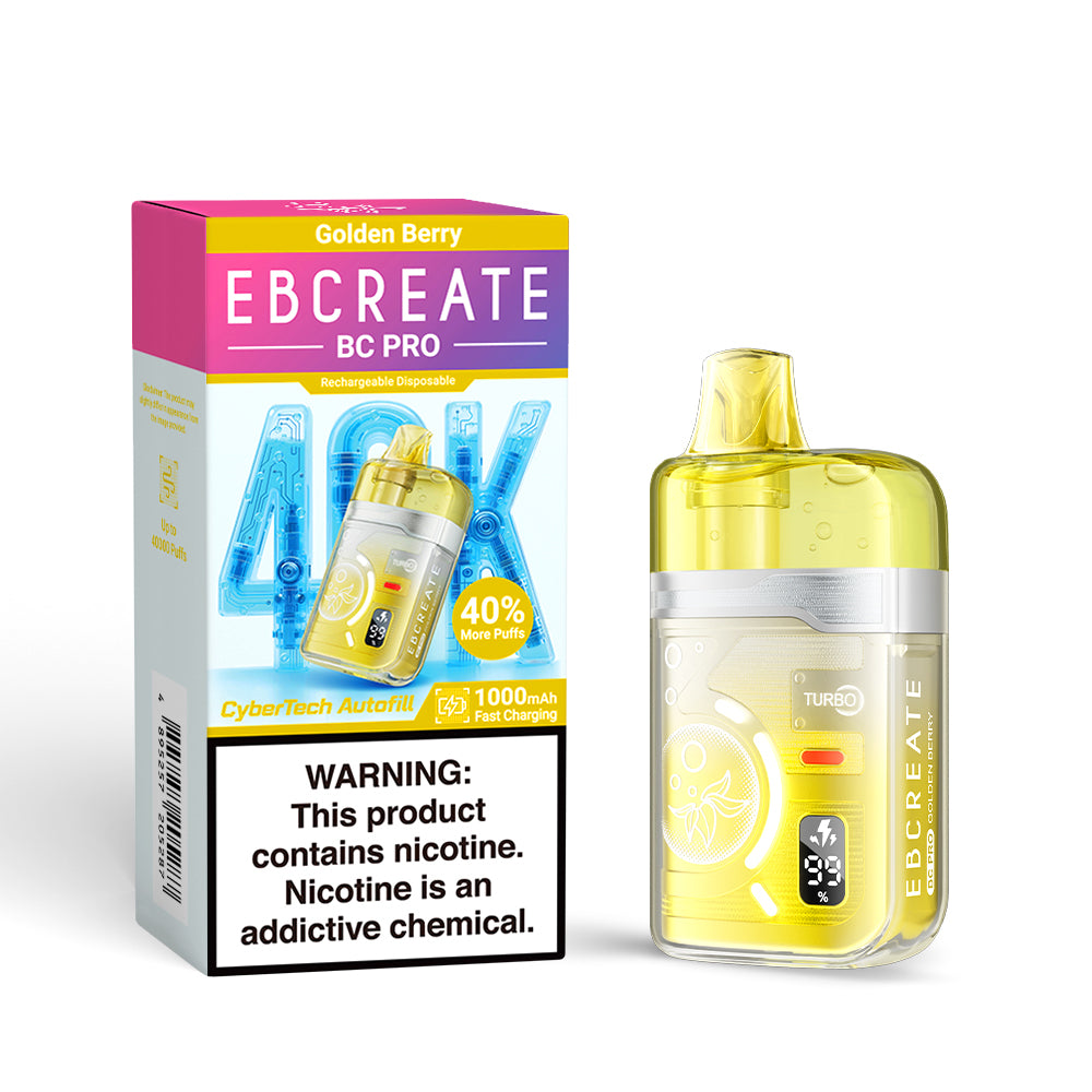 EBCREATE BC PRO 40K 40000 Puffs Einweg Kit - 💥 Nehme 5 Zahle NUR 4! + Ab einem Einkauf von 100€ 2 Mystery Gratis💥