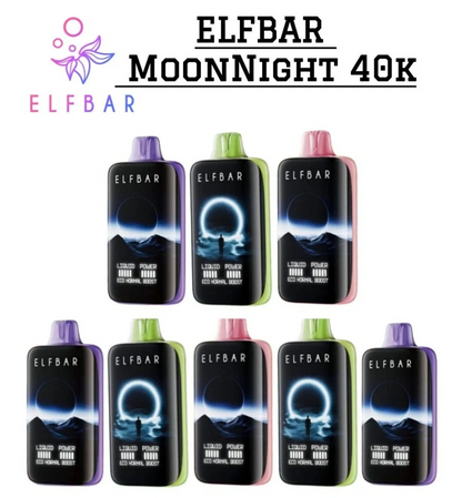 ELF BAR Moon Night 40000 40K Puffs Einweg Kit 