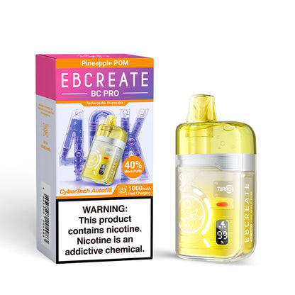 EBCREATE BC PRO 40K 40000 Puffs Einweg Kit - 💥 Nehme 5 Zahle NUR 4! + Ab einem Einkauf von 100€ 2 Mystery Gratis💥