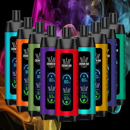 AL Fakher Crown Bar 8000 Pro Dual Mode Wiederaufladbares Einweg Kit (Big Cloud) - 💥 BLACK Friday WEEK - Nehme 4 Zahle NUR 3! + Ab einem Einkauf von 100€ 1 Mystery Vapes Gratis + Ab einem Einkauf von 150€ 2 Mystery Vapes Gratis 💥