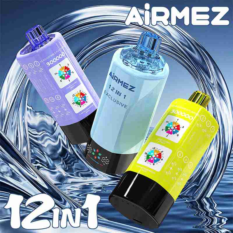 Airmez 12in1 300K 300000 Puffs Einweg Kit 90ml