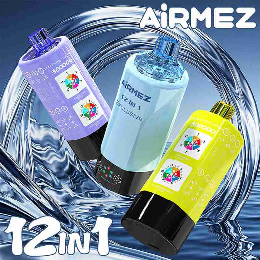 Airmez 12in1 300K 300000 Puffs Einweg Kit 90ml