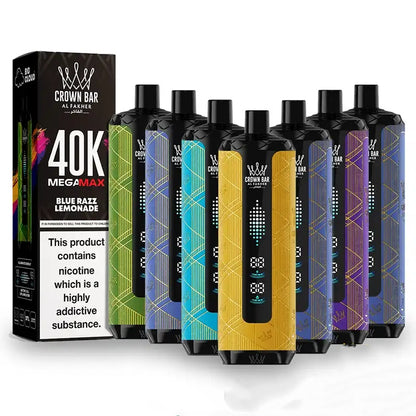 AL Fakher Crown Bar Mega Max 40K 40000 Puffs Einweg Kit