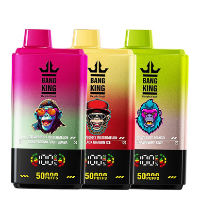Bang King 50000 Puffs Dual Flavors Einweg Kit (50K Puffs)