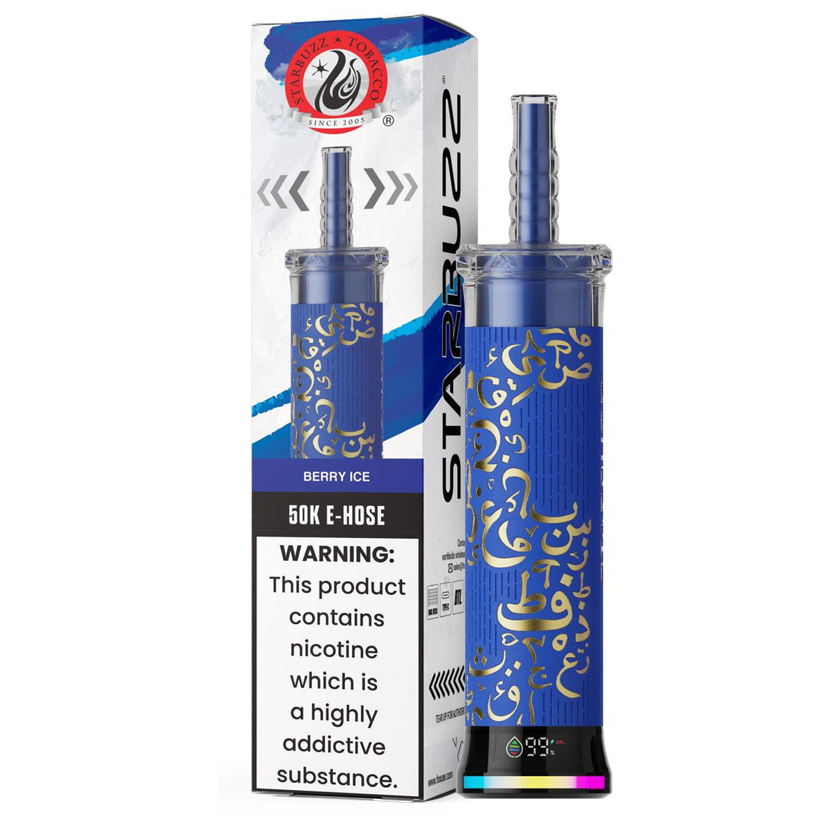 Starbuzz 50K E-Hose Einweg Kit 40ml (50000 Puffs) - 💥 Nehme 4 Zahle NUR 3! + Ab einem Einkauf von 100€ 2 Mystery Gratis💥