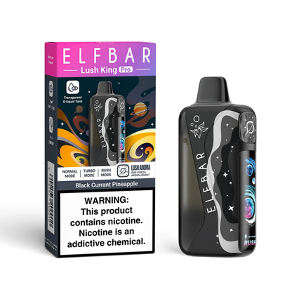 ELF BAR Lush King Pro 40000 40K Puffs Wiederaufladbares Einweg Kit - 💥 Nehme 4 Zahle NUR 3! + Ab einem Einkauf von 100€ 2 Mystery Gratis💥