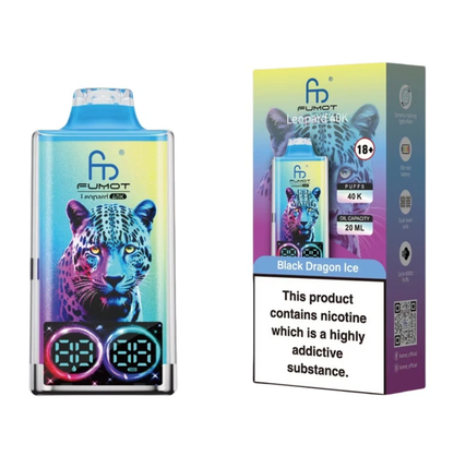 Fumot Leopard 40K Digital Display RGB Lights Einweg Kit (40000 Puffs) - 💥 Weihnachtsgeschenke sind da! Nehme 4 Zahle NUR 3! + Ab einem Einkauf von 100€ 1 Mystery Vapes Gratis + Kostenloser Versand!!💥