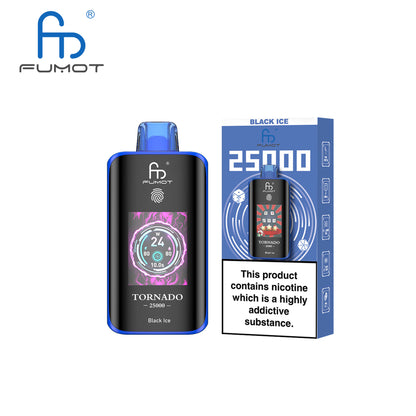 [Clearance Sale] Fumot Randm Tornado 25000 25K Puffs Wiederaufladbares Einweg Kit (Touch Switch) - 💥 Nehme 5 Zahle NUR 4! + Ab einem Einkauf von 100€ 2 Mystery Gratis💥