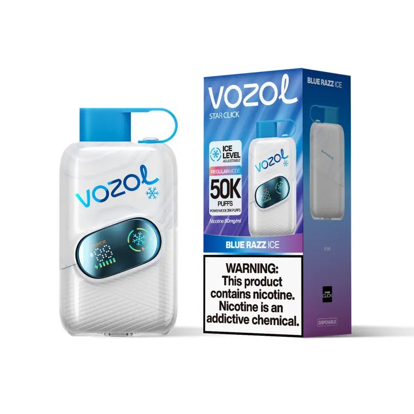Vozol Star Click 50K Puffs Wiederaufladbares Einweg Kit (50000 Puffs) - 💥 Nehme 5 Zahle NUR 4! + Ab einem Einkauf von 100€ 2 Mystery Gratis💥