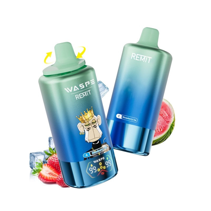 WASPE Aiviou 100K 100000 Puffs 4in1 Wiederaufladbares Einweg Kit - 💥 Nehme 4 Zahle NUR 3! + Ab einem Einkauf von 100€ 2 Mystery Gratis💥