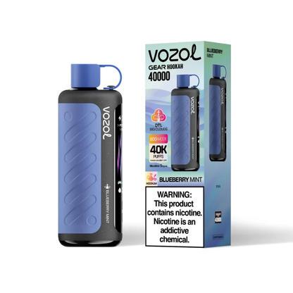 Vozol Gear Hookah 40000 40K Puffs Einweg Kit - 💥 Nehme 4 Zahle NUR 3! + Ab einem Einkauf von 120€ 2 Mystery Gratis💥