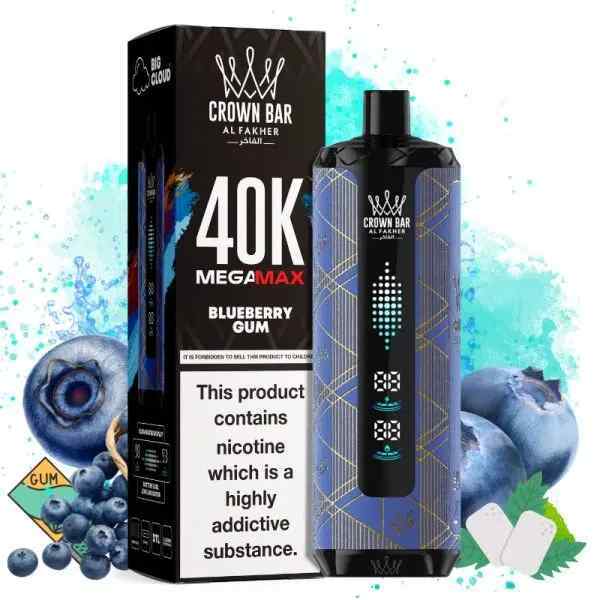 AL Fakher Crown Bar Mega Max 40K 40000 Puffs Einweg Kit - 💥 Nehme 4 Zahle NUR 3! + Ab einem Einkauf von 100€ 2 Mystery Gratis💥