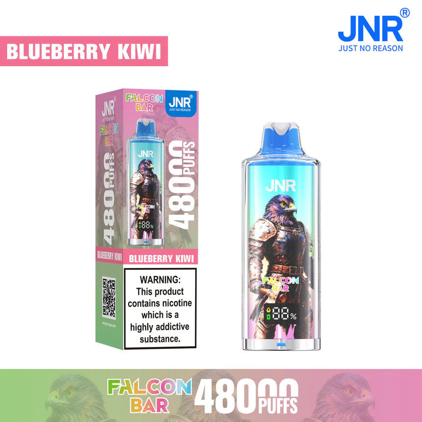 JNR Falcon Bar 40000 Puffs Wiederaufladbares Einweg Kit - 💥 Nehme 4 Zahle NUR 3! + Ab einem Einkauf von 100€ 1 Mystery Gratis💥
