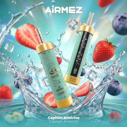 Airmez HABIBI 120K 120000 Puffs Shisha Hookah Wiederaufladbares Einweg Kit - 💥 Nehme 4 Zahle NUR 3! + Ab einem Einkauf von 120€ 2 Mystery Gratis💥
