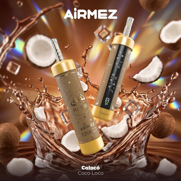 Airmez HABIBI 120K 120000 Puffs Shisha Hookah Wiederaufladbares Einweg Kit - 💥 Nehme 4 Zahle NUR 3! + Ab einem Einkauf von 120€ 2 Mystery Gratis💥