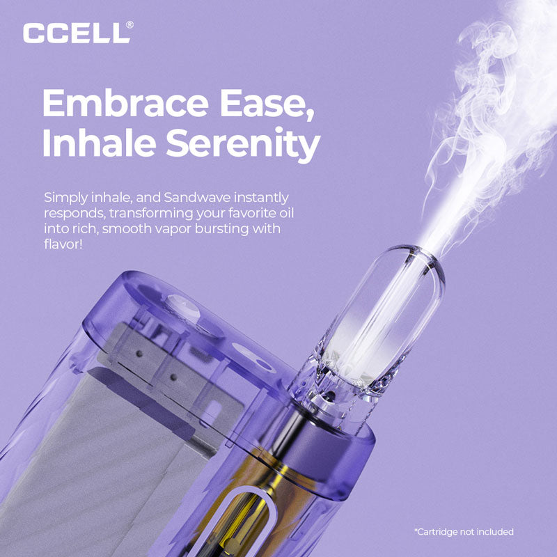 CCELL Sandwave 510 Batterie 400mAh