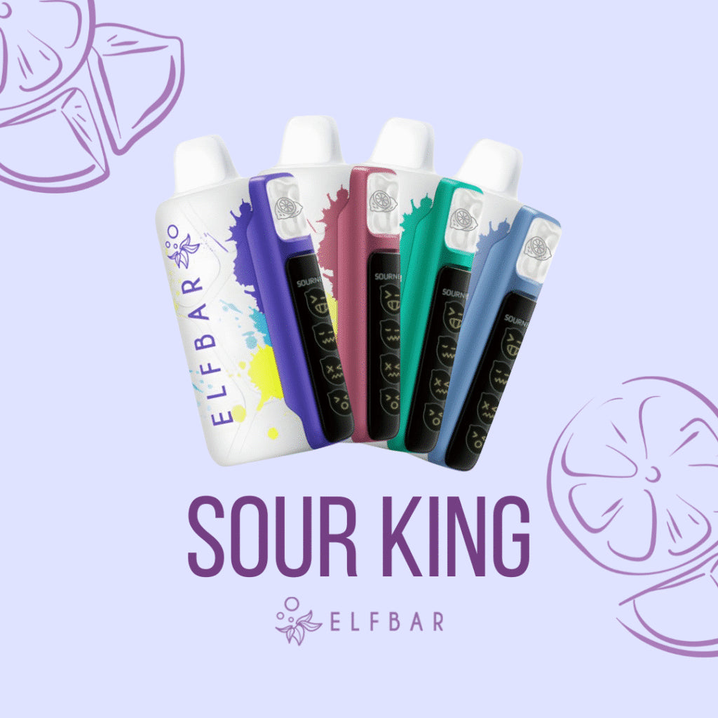 Elf Bar Sour King 30K Wiederaufladbares Einweg Kit (30000 Puffs)