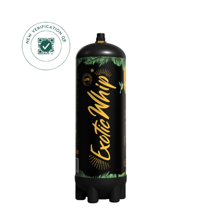 Exotic Whip Sahnekapsel 670g N2O Einweg Lachgastank