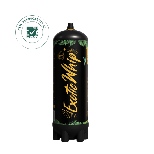 Exotic Whip Sahnekapsel 670g N2O Einweg Lachgastank