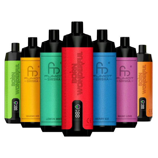 Fumot RandM Shisha 10000 DTL Wiederaufladbares Einweg Vape Kit