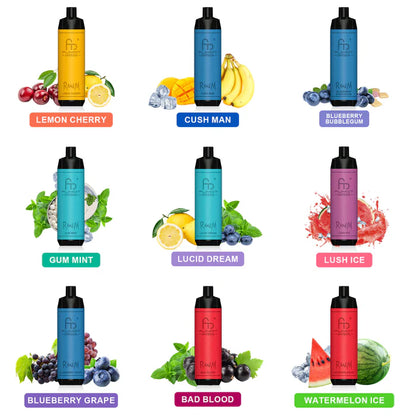 Fumot RandM Shisha 10000 DTL Wiederaufladbares Einweg Vape Kit - 💥Weihnachtsgeschenke sind da! Nehme 4 Zahle NUR 3! + Ab einem Einkauf von 100€ 1 Mystery Vapes Gratis + Kostenloser Versand!!💥