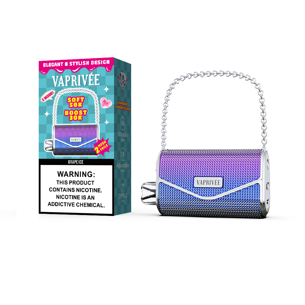 VAPRIVÉE 50000 50K Puffs Dual Mode Einweg Kit 20ml