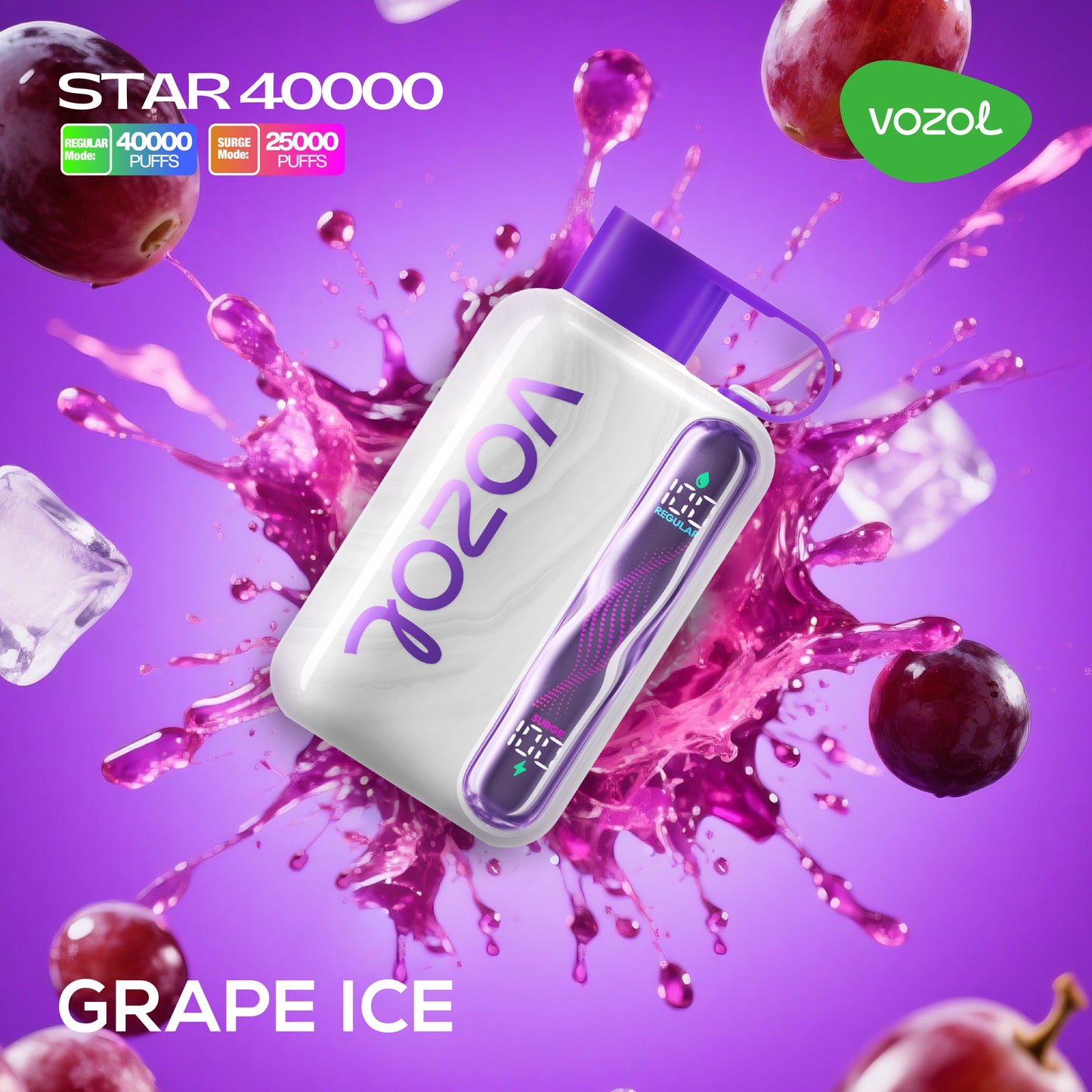 Vozol Star 40000 40K Puffs Einweg Kit (20mg) - 💥 Nehme 5 Zahle NUR 4! + Ab einem Einkauf von 100€ 2 Mystery Gratis💥