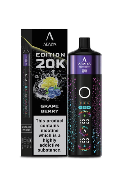 Adalya Edition 20K 20000 Puffs Einweg Kit - 💥 Nehme 4 Zahle NUR 3! + Ab einem Einkauf von 100€ 2 Mystery Gratis💥